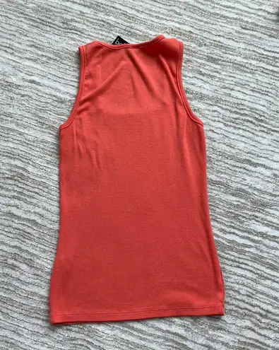 Revolve Coral Square Neck Tank