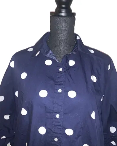 Max jeans Polka Dot Button Front Top