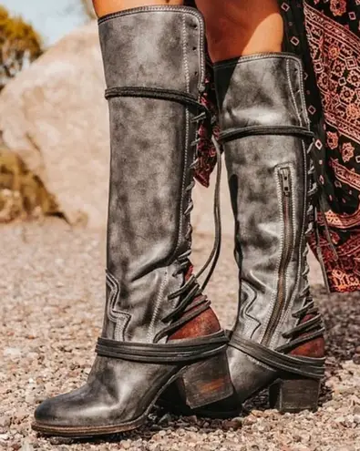 FREEBIRD by Steven Freebird Coal Boots