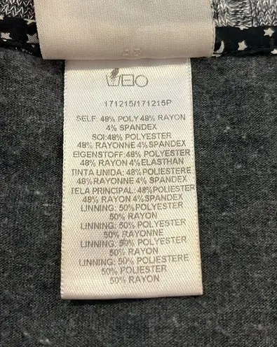 Dolan Left Coast Collection ribbed heathered stretch knit dress lined M Size M