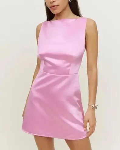 Reformation NWT  Pink Zenni dress