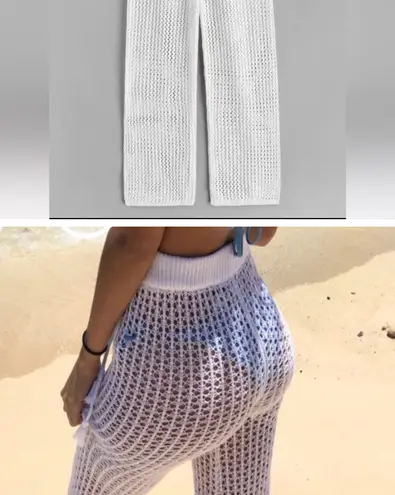 Zaful Crochet Beach Pants One Size