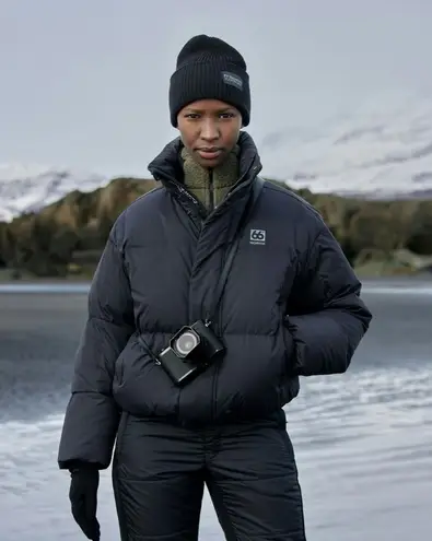 66 North Black Dyngja Down Jacket Size XXS