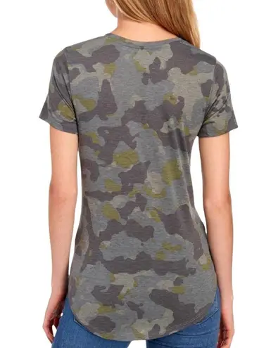 MIC & JAX Camo Elephant Print Tee Shirt Size XL