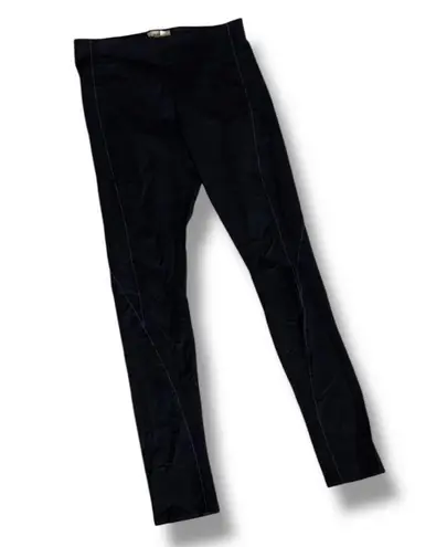 Helmut Lang Black Reflex Bodycon Leggings Contrast
Topstitch Detail Trim Size Sm