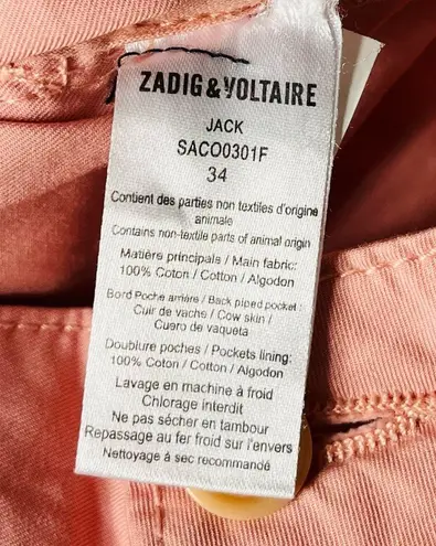 Zadig & Voltaire Mini Skirt Pink Size XSmall