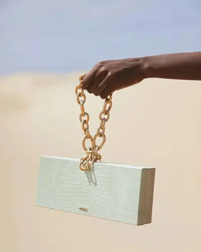 Cult Gaia Calla Wristlet Clutch