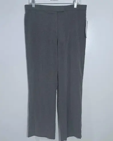 Sag Harbor NWT Women's Stretch Heather Grey Slimming Solution Dress Pants Sz 12