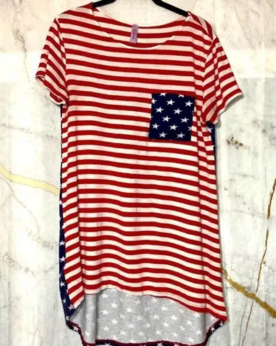 American flag Patriotic high