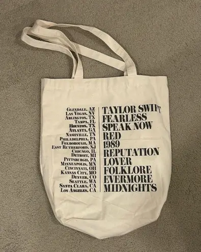 Taylor Swift Eras Tour Tote Bag