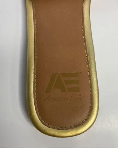 American Eagle  Outfitters flat slides multi colored size 9