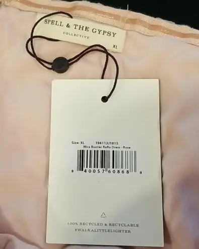 💕SPELL & THE GYPSY💕 Mira Bustier Rara Dress ~ Rose Pink XL NWT