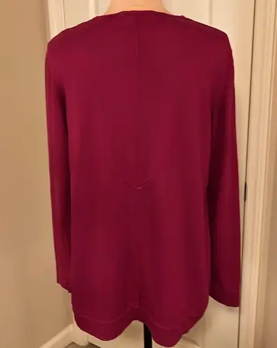 Newport News vintage maroon VX sweater size medium