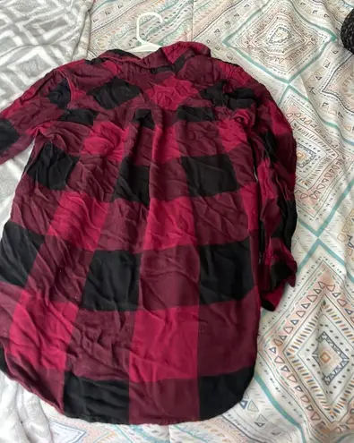 Thread and Supply Red and Black Flannel