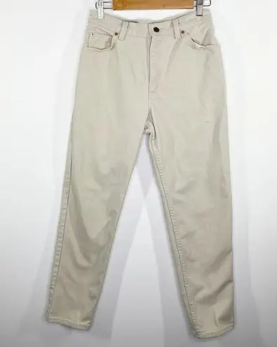 Levi's  VTG 90s 951 Relaxed Fit Tapered Leg Khaki Cotton Jeans Women's Size 10M