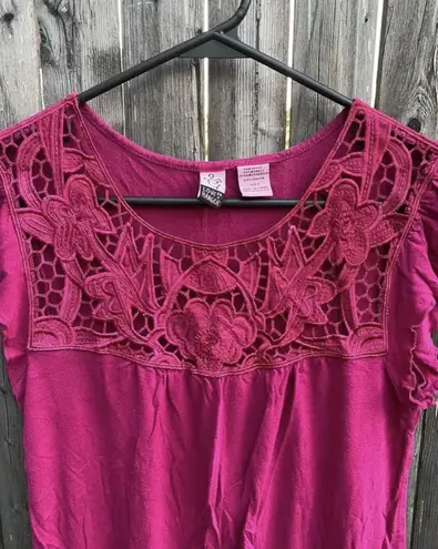 love on a hanger Magenta Top