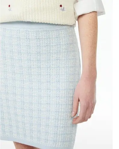 Free Assembly Tweed Mini Sweater Skirt Pull
