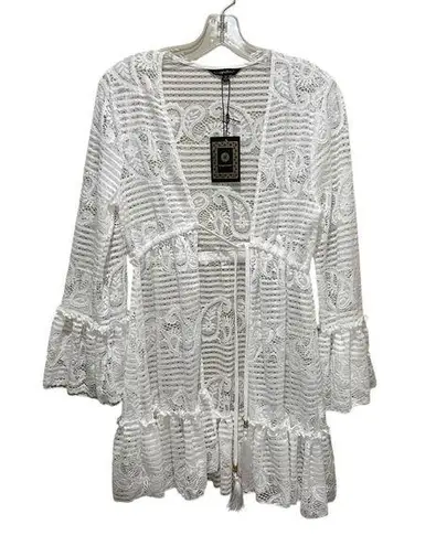 Spiaggia Dolce Lace Tassel Tie Swim Cover