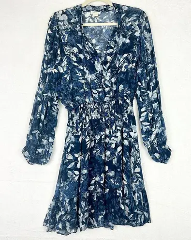 Shoshanna Alura Dress Size 8 Floral Navy Cocktail Wedding Guest