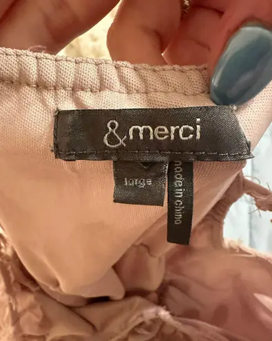 &merci Pink Mini Dress