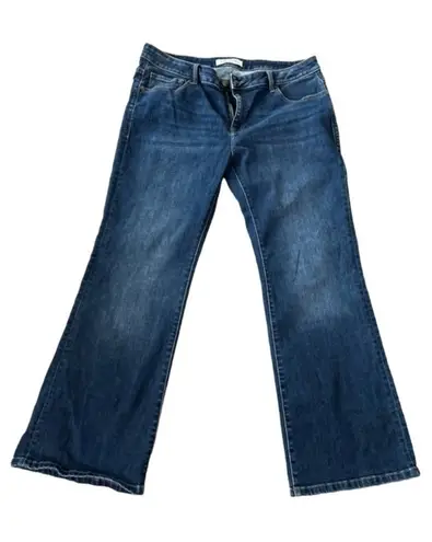 Rubies + Honey Women's Blue Bootcut Jeans Size 16 5