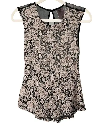 Alice Moon NWT, Sleeveless Stretch Mesh Top