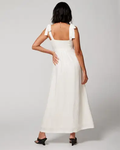 Soma NWT Jacquard Maxi Bra Dress In White Size Medium