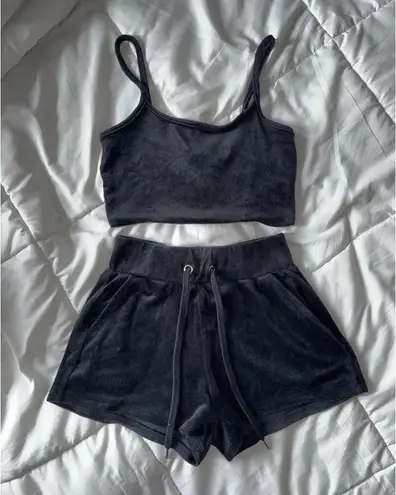 H&M  Velour Matching Set - Image 1