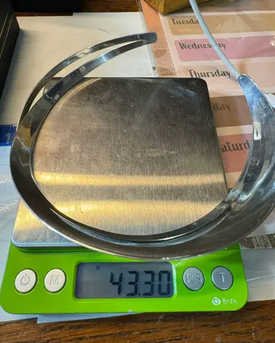 Sterling Silver Signed Gerhardt 925 Elegant Choker