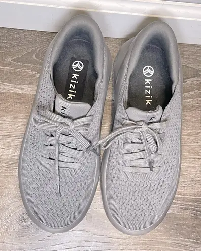 Kizik Roamer Walking Grey Athletic Sneaker Size 6 Men's 7.5 Women's Gray