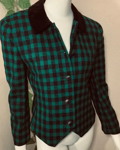 Christian Dior Vintage 90’s The Suit Plaid Jacket