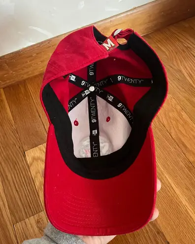 Fanatics UMaryland Terrapins Red Baseball Hat