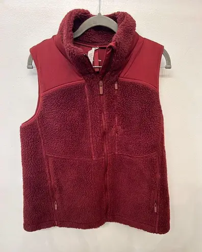 Lululemon  textured fleece full-zip vest