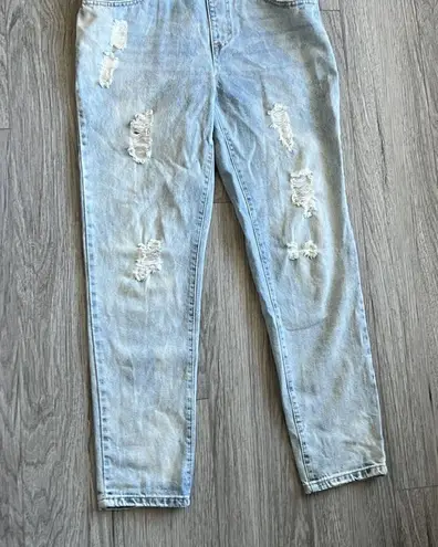 Forever 21  Light Washed Denim Overalls Size 26