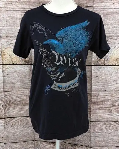 Harry Potter Universal Studios Wizarding World Blue Ravenclaw Short Sleeve Tee T-shirt Size S