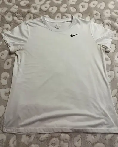 Nike White Dri-Fit Shirt