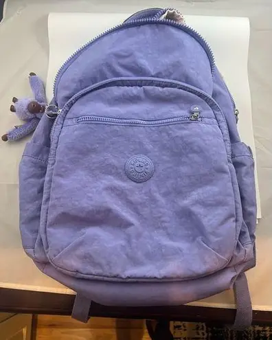Kipling Seoul X-Large Backpack! Pretty purple - excellent condition!