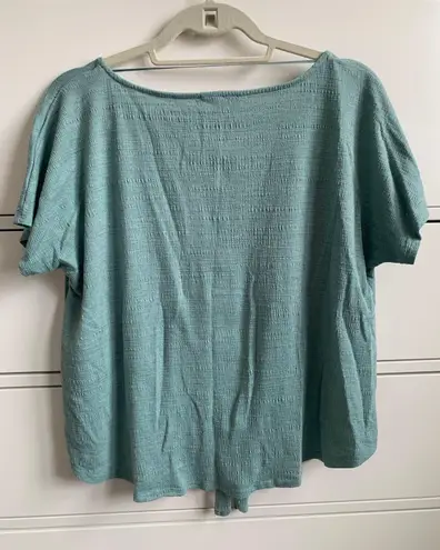 Cable & Gauge Mint Tie Top