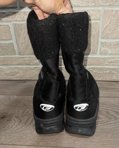 Superfit Black Mid Calf Winter Boots Size 6