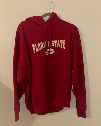 Vintage FSU Hoodie Red Size XL