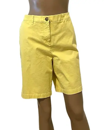 Bermuda Boden 9" yellow  chino casual shorts size 12 SH2 8016