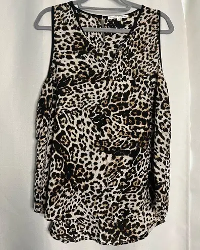 Violet+Claire  Cheetah Print Tank Top