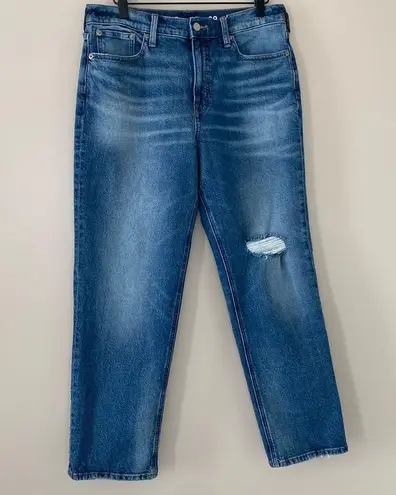 J.Crew  High-rise '90s classic straight-fit jean in Vesey Street Wash Size