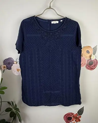 Fat Face Sofia Broderie Tee