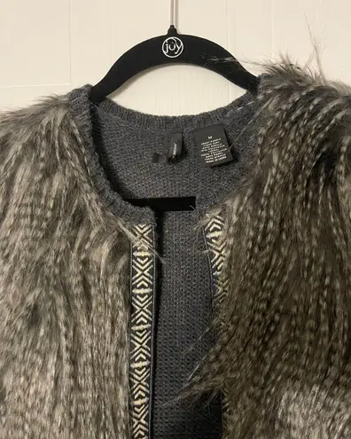 New Direction western fur vest