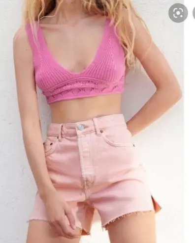 ZARA Nwt pink  shorts