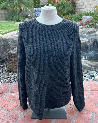 Nordstrom  BP Cozy Black Ribbed Sweater