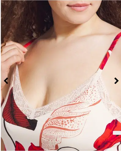 Soma COOL NIGHTS Cool Nights Lace Trim Cami and Shorts Pajama Set