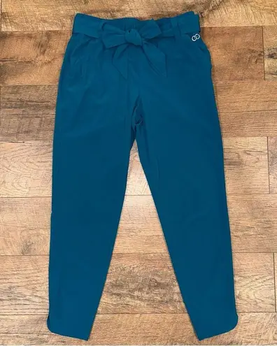 CALIA by Carrie Underwood Women's Journey Self Belt Ankle Pants Blue Size XS