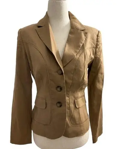 Apt. 9  Women's Petite Size 4P Blazer Brown Jacket